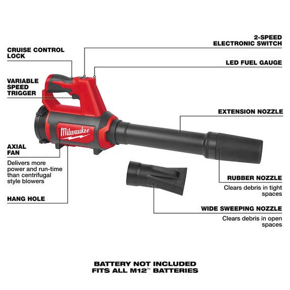 Milwaukee M12 Compact Spot Blower Milwaukee Tools Milwaukee M12 Compact Spot Blower -Klein Tools Shop 0852 20 5 ii485u1tbdctpd0g