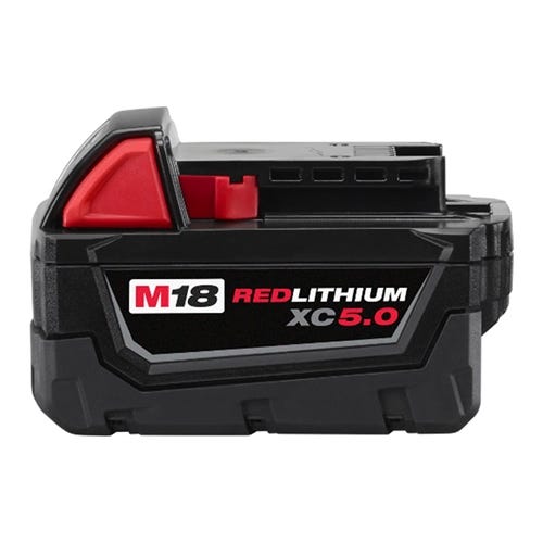 Milwaukee M18 Red Lithium 5.0 Ah XC Battery 48-11-1850 Milwaukee Tools Milwaukee M18 Red Lithium 5.0 Ah XC Battery 48-11-1850 -Klein Tools Shop 11365 2 jjl5tbzyd55stbhp