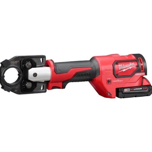 Milwaukee M18 Crimper 6-Ton 600 MCM FORCELOGIC ONE-KEY (2.0Ah) Kit 2679-22 Milwaukee Tools Milwaukee M18 Crimper 6-Ton 600 MCM FORCELOGIC ONE-KEY (2.0Ah) Kit 2679-22 -Klein Tools Shop 15377 2 nlac4zqve61glhgp