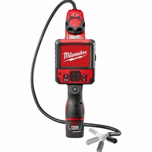Milwaukee Tools Milwaukee M12 M-SPECTOR FLEX 3' Inspection Camera Cable W/ PIVOTVIEW Kit 2317-21 - Image 2