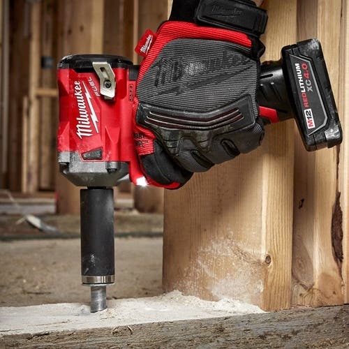 Milwaukee M12 FUEL Stubby 3/8" Impact Wrench (Bare Tool) 2554-20 Milwaukee Tools Milwaukee M12 FUEL Stubby 3/8" Impact Wrench (Bare Tool) 2554-20 -Klein Tools Shop