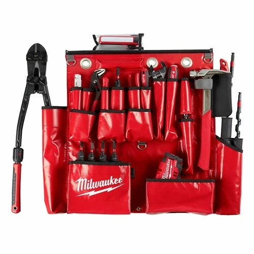 Milwaukee Aerial Tool Apron 48-22-8290 Milwaukee Tools Milwaukee Aerial Tool Apron 48-22-8290 -Klein Tools Shop