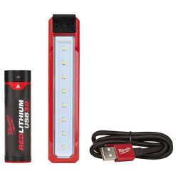 Milwaukee Tools Milwaukee REDLITHIUM USB ROVER Rechargeable 445 Lumen Pocket Flood Light (3.0Ah) Kit 2112-21