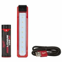 Milwaukee Tools Milwaukee REDLITHIUM USB ROVER Rechargeable 445 Lumen Pocket Flood Light (3.0Ah) Kit 2112-21