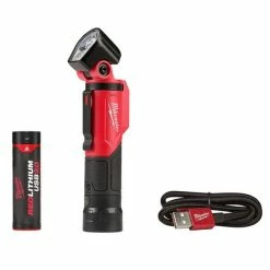 Milwaukee Tools Milwaukee REDLITHIUM USB Rechargeable 500 Lumen Pivoting Flashlight (3.0Ah) Kit 2113-21