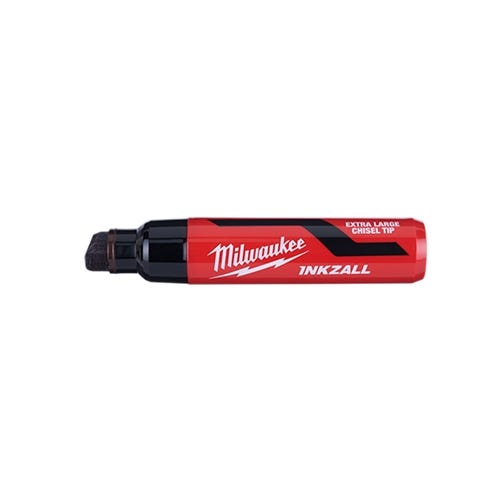 Milwaukee INKZALL Extra Large Black Chisel Tip Marker 48-22-3260 Milwaukee Tools Milwaukee INKZALL Extra Large Black Chisel Tip Marker 48-22-3260 -Klein Tools Shop