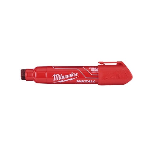 Milwaukee INKZALL Extra Large Red Chisel Tip Marker 48-22-3266 Milwaukee Tools Milwaukee INKZALL Extra Large Red Chisel Tip Marker 48-22-3266 -Klein Tools Shop 21721 2 tzaowpp6egsm9wev