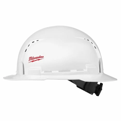 Milwaukee Tools Milwaukee Vented Class C Type 1 Full Brim Hard Hat (Small Logo) 48-73-1011 - Image 2