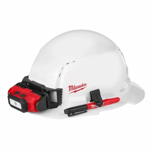 Milwaukee Tools Milwaukee Vented Class C Type 1 Full Brim Hard Hat (Small Logo) 48-73-1011 - Image 3