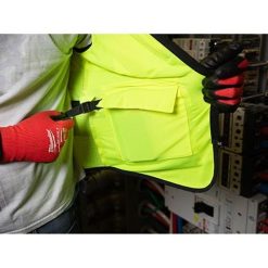 Milwaukee Tools Milwaukee Class 2 High Visibility 15 Pocket Yellow ANSI Performance Safety Vest - 2XL/3XL 48-73-5043 -Klein Tools Shop 22078 4 0du2tvxmryl0zqcn 4