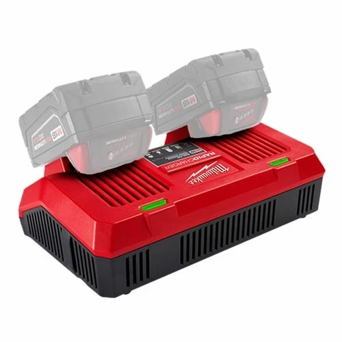 Milwaukee Tools Milwaukee M18 Dual Bay Simultaneous Rapid Charger 48-59-1802 - Image 2