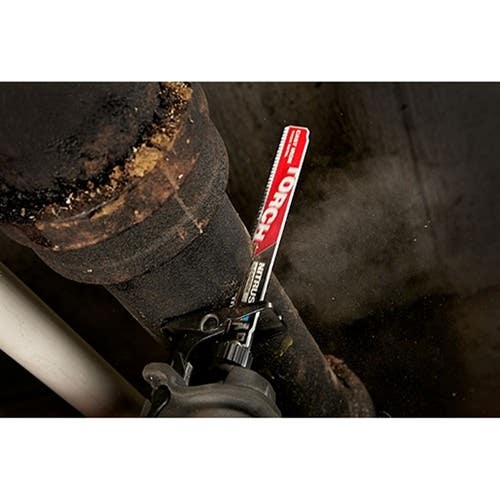 Milwaukee 6" 7 TPI NITRUS Carbide CAST IRON Torch Sawzall Blade (Each) 48-00-5261 Milwaukee Tools Milwaukee 6" 7 TPI NITRUS Carbide CAST IRON Torch Sawzall Blade (Each) 48-00-5261 -Klein Tools Shop 22462 4 obroy5cjnphr595e