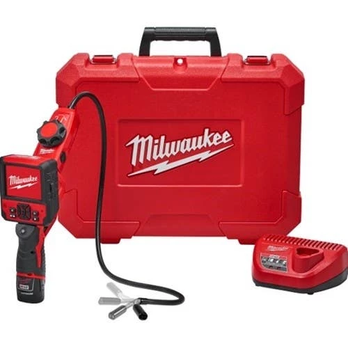 Milwaukee Tools Milwaukee M12 M-SPECTOR FLEX 3' Inspection Camera Cable W/ PIVOTVIEW Kit 2317-21