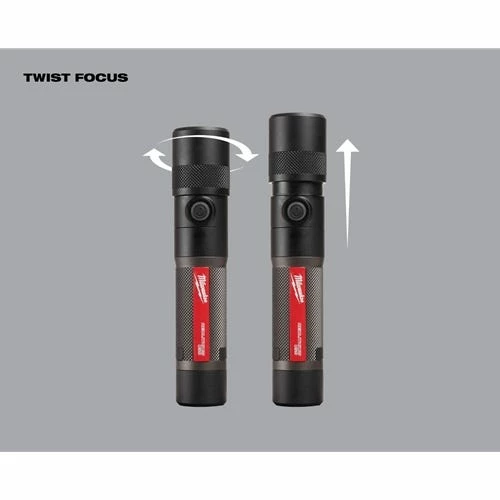 Milwaukee Tools Milwaukee USB Rechargeable 1100-Lumen Twist Focus Flashlight 2161-21 - Image 5