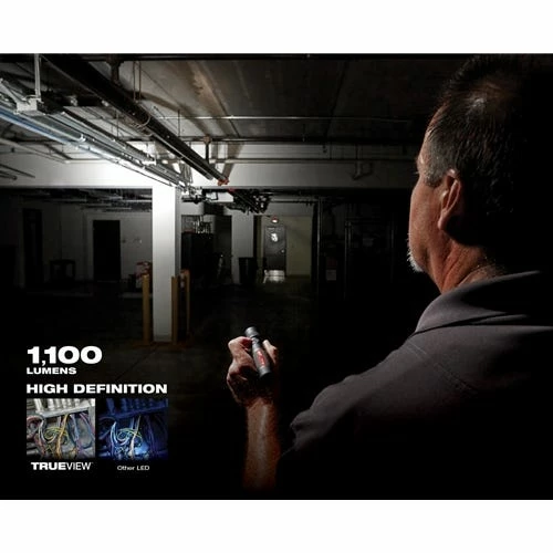 Milwaukee Tools Milwaukee USB Rechargeable 1100-Lumen Twist Focus Flashlight 2161-21 - Image 7