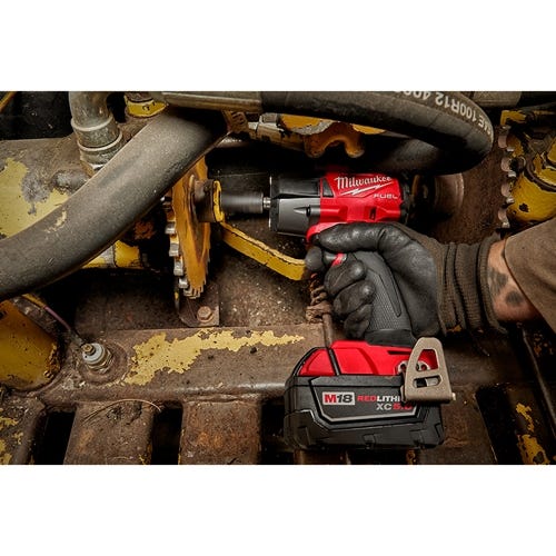 Milwaukee M18 FUEL 1/2" Mid-Torque Impact Wrench w/ Pin Detent (Bare Tool) 2962P-20 Milwaukee Tools Milwaukee M18 FUEL 1/2" Mid-Torque Impact Wrench W/ Pin Detent (Bare Tool) 2962P-20 -Klein Tools Shop