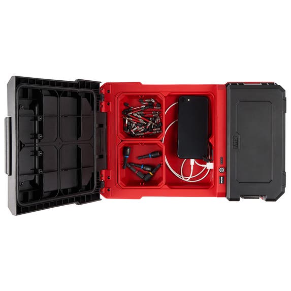 Milwaukee M12™ PACKOUT™ Flood Light w/ USB Charging 2356-20 Milwaukee Tools Milwaukee M12™ PACKOUT™ Flood Light W/ USB Charging 2356-20 -Klein Tools Shop 2356 20 105