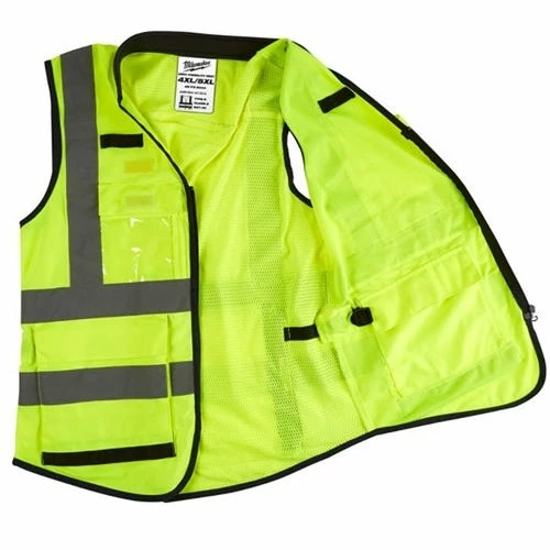 Milwaukee Class 2 High Visibility 15 Pocket Yellow ANSI & CSA Performance Safety Vest - Large/XL 48-73-5082 Milwaukee Tools Milwaukee Class 2 High Visibility 15 Pocket Yellow ANSI & CSA Performance Safety Vest - Large/XL 48-73-5082 -Klein Tools Shop 23562 2 uznpqcmyf8czbart