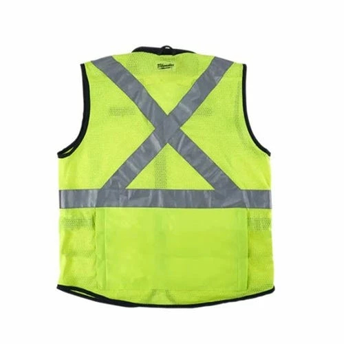 Milwaukee Class 2 High Visibility 15 Pocket Yellow ANSI & CSA Performance Safety Vest - Large/XL 48-73-5082 Milwaukee Tools Milwaukee Class 2 High Visibility 15 Pocket Yellow ANSI & CSA Performance Safety Vest - Large/XL 48-73-5082 -Klein Tools Shop 23562 3 w9lgajqk6ocls33j