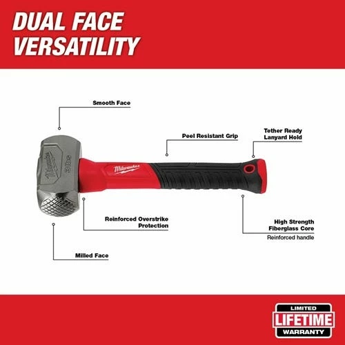 Milwaukee Tools Milwaukee 3 Lb Fiberglass Drilling Hammer 48-22-9310 - Image 5