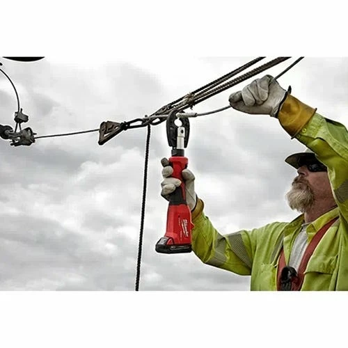 Milwaukee Tools M18 FORCE LOGIC 6T Linear Utility Crimper Kit W/ Kearney Jaw 2978-22K - Image 7