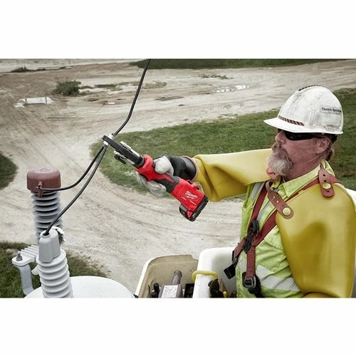 Milwaukee Tools Milwaukee M18 FORCE LOGIC 6T Linear Utility Crimper Kit W/ BG-D3 Jaw & Cutting Jaws 2978-BGKIT - Image 3