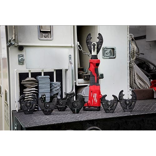 Milwaukee M18 FORCE LOGIC 6T Linear Utility Crimper Kit w/ BG-D3 Jaw & Cutting Jaws 2978-BGKIT Milwaukee Tools Milwaukee M18 FORCE LOGIC 6T Linear Utility Crimper Kit W/ BG-D3 Jaw & Cutting Jaws 2978-BGKIT -Klein Tools Shop 23725 7 pbqsihopctoefawo