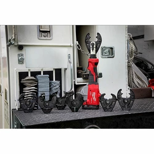 Milwaukee Tools Milwaukee M18 FORCE LOGIC 6T Linear Utility Crimper Kit W/ BG-D3 Jaw & Cutting Jaws 2978-BGKIT - Image 7