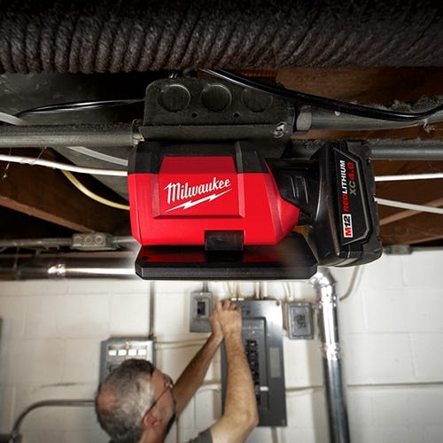 Milwaukee M12 ROVER Pivot Service Flood Light LED 700 Lumens & USB Charging 2367-20 Milwaukee Tools Milwaukee M12 ROVER Pivot Service Flood Light LED 700 Lumens & USB Charging 2367-20 -Klein Tools Shop