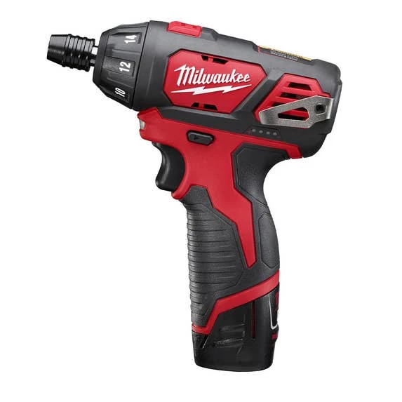 Milwaukee Tools Milwaukee M12 1/4" Hex Screwdriver (1.5Ah) Kit 2401-22 - Image 2