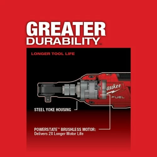 Milwaukee M12 FUEL 3/8" High Speed Ratchet Kit 2567-22 Milwaukee Tools Milwaukee M12 FUEL 3/8" High Speed Ratchet Kit 2567-22 -Klein Tools Shop