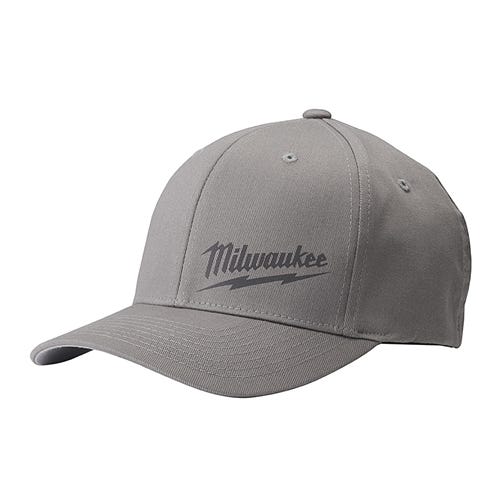Milwaukee Fitted Gray Hat - Fit 504G Milwaukee Tools Milwaukee Fitted Gray Hat - Fit 504G -Klein Tools Shop
