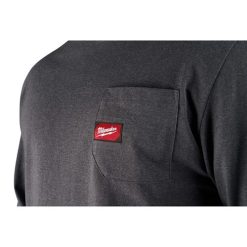 Milwaukee Tools Milwaukee Heavy Duty Long Sleeve Gray Pocket T-Shirt 602G -Klein Tools Shop 24346 5 bnxc82jd7tnigqo1