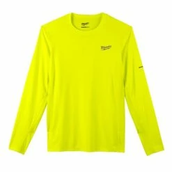 Milwaukee Tools Milwaukee WORKSKIN Lightweight Performance Long Sleeve High Visibility Shirt 415HV