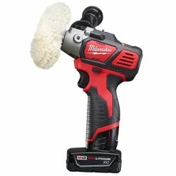 Milwaukee Tools Milwaukee Cordless M12 Variable Speed Polisher/Sander Kit 2438-22x