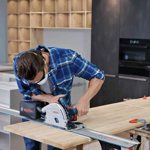 Bosch Power Tools Bosch PROFACTOR 18V Plunge Cut 5-1/2" Track Circular Saw Brushless (Bare Tool) GKT18V-20GCL - Image 5