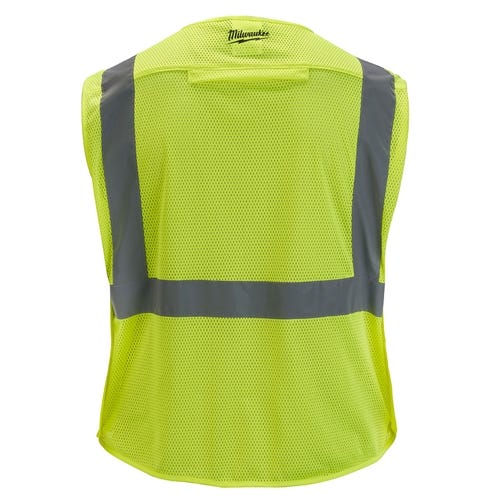 Milwaukee Class 2 Breakaway High Visibility Yellow Mesh Safety Vest - 48-73-5121 Milwaukee Tools Milwaukee Class 2 Breakaway High Visibility Yellow Mesh Safety Vest - 48-73-5121 -Klein Tools Shop 24540 2 ogvfivyca10gmqvk 3
