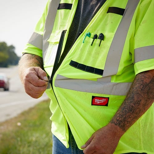 Milwaukee Type R Class 3 High Visibility 10 Pocket Yellow Safety Vest - 48-73-5141 Milwaukee Tools Milwaukee Type R Class 3 High Visibility 10 Pocket Yellow Safety Vest - 48-73-5141 -Klein Tools Shop 24542 4 bnbofkukd4kx8cjx 8