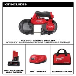 Milwaukee Tools Milwaukee M12 FUEL Compact Band Saw 4.0Ah Kit 2529-21XC -Klein Tools Shop 24547 6 thtv9wzl9bhdqny2