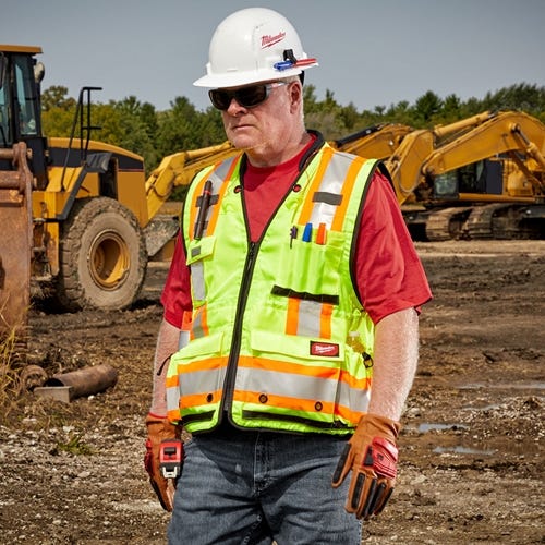 Milwaukee Type R Class 2 Surveyor's High Visibility 27 Pocket Orange Safety Vest - Large/XL 48-73-5166 Milwaukee Tools Milwaukee Type R Class 2 Surveyor's High Visibility 27 Pocket Orange Safety Vest - Large/XL 48-73-5166 -Klein Tools Shop 24548 5 5bnqbxg7uc6krobu 5