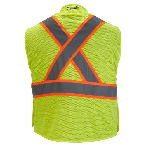 Milwaukee Type R Class 2 Breakaway High Visibility Mesh 9 Pocket Orange Safety Vest - 2XL/3XL 48-73-5177 Milwaukee Tools Milwaukee Type R Class 2 Breakaway High Visibility Mesh 9 Pocket Orange Safety Vest - 2XL/3XL 48-73-5177 -Klein Tools Shop 24550 2 suvm1gbfzvriwil5 8