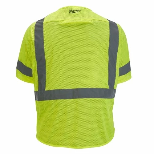 Milwaukee Tools Milwaukee Class 3 High Visibility Orange Mesh Safety Vest - 2XL/3XL 48-73-5137 - Image 3
