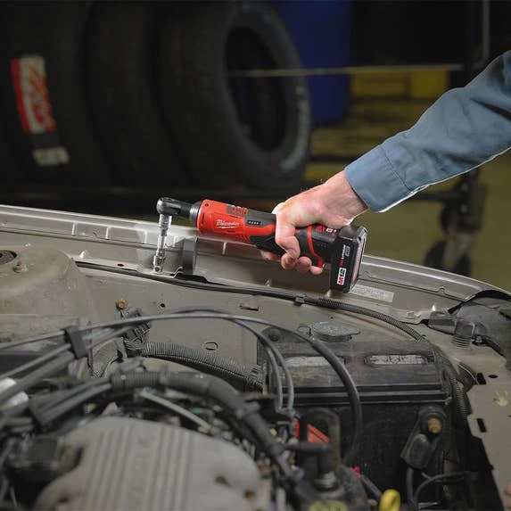 Milwaukee M12 Cordless 3/8" Ratchet (Tool Only) 2457-20 Milwaukee Tools Milwaukee M12 Cordless 3/8" Ratchet (Tool Only) 2457-20 -Klein Tools Shop 2457 20 3