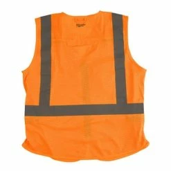 Milwaukee Tools Milwaukee Class 2 High Visibility 10 Pocket Orange ANSI Safety Vest - 2XL/3XL 48-73-5033 -Klein Tools Shop 24582 2 qzenfba9chf5vvpp