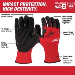Milwaukee Tools Milwaukee Impact Cut Level 3 Nitrile Dipped Gloves - 48-22-8970 8 Milwaukee Tools Milwaukee Impact Cut Level 3 Nitrile Dipped Gloves - 48-22-8970 -Klein Tools Shop 24618 5 mwhrbwos1m5zfaiz 5