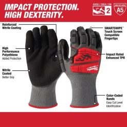 Milwaukee Tools Milwaukee Impact Cut Level 5 Nitrile Dipped Gloves - 48-22-8980 -Klein Tools Shop 24620 5 f33j0fwdavf2zobv 4