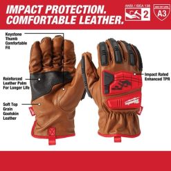 Milwaukee Tools Milwaukee Impact Cut Level 3 Goatskin Leather Gloves - Small 48-22-8770 -Klein Tools Shop 24621 5 wk6wgdyw4ospyygs 3