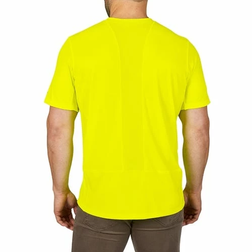 Milwaukee Tools Milwaukee Workskin Lightweight Performance Hi-Vis Short Sleeve Shirt 414HV - Image 5