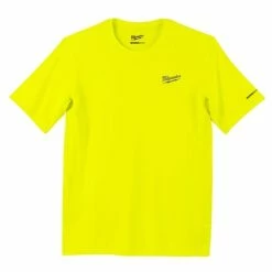 Milwaukee Tools Milwaukee Workskin Lightweight Performance Hi-Vis Short Sleeve Shirt 414HV