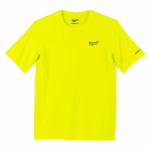 Milwaukee Tools Milwaukee Workskin Lightweight Performance Hi-Vis Short Sleeve Shirt 414HV